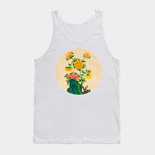 Minhwa: Peonies C Type Tank Top